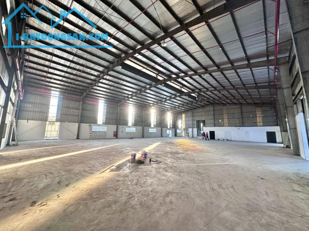 Cho thuê 1450m kho xưởng Mai Lâm, Đông Anh, pccc tự động nghiệm thu