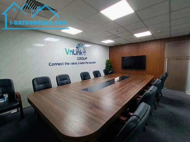 Cho thuê văn phòng 450m2 full nội thất tại trung tâm Cầu Giấy giá chỉ 285k/m2 - 3