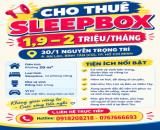 CHO THUÊ SLEEPBOX 1,9–2 TRIỆU/THÁNG – 30/1 NGUYỄN TRỌNG TRÍ, P. AN LẠC, BÌNH TÂN
