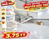 🔥🏡 NHÀ GẦN TRƯỜNG THCS NGUYỄN HỮU THỌ, TÂN HƯNG – 56M², HẺM NHỰA 4M THÔNG – GIÁ 3,75 TỶ
