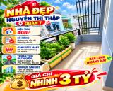 🔥🏡 NHÀ NGUYỄN THỊ THẬP– 40M², SỔ RIÊNG – NHỈNH 3 TỶ 🔥