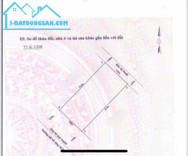 ·Bán lô đất DT 105 M ngang 7  Lô 26 BC Lê Hồng Phong Ngô Quyền HP.