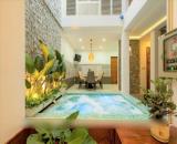 112m² TRỤC 7M5 THÔNG BIỂN 3 tầng ngang 7M5 TRẦN VĂN DƯ có HỒ BƠI