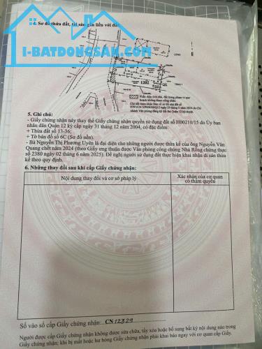 NHÀ MT HIỆP THÀNH 11 – NGAY CHỢ GIẢN DÂN – 17TR/THÁNG – GIÁ CHỈ 8,8 TỶ - 2