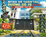 110tr/m2 có ngay MTKD ngay CV Làng Hoa 86M2 4x20M nở hậu 5M 3T kiên cố chỉ 9,7 Tỷ TL