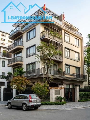 BIỆT THỰ LÔ GÓC LINH ĐÀM 239m*5T MT11m, THANG MÁY, NỘI THẤT VIP, KINH DOANH CHỈ 63 TỶ