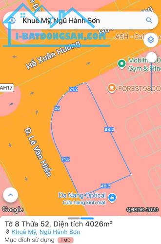 Продаётся участок, 3927 м², Ngũ Hành Sơn