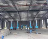 Cho thuê dãy kho xưởng trong KCN Nam Đình Vũ các DT nhỏ nhất 1850m2 mới tinh