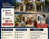 ⭐Chính chủ bán Biệt Thự góc 2MT 500m2 Phường Phú Lợi (Thủ Dầu Một, Bình Dương), Tp.HCM