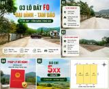 Cần bán nhanh lô đất đẹp tt. Đại Đình, Tam Đảo DT137m, 141m2 MT5m đường ô tô giá 580 triệu