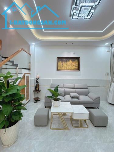 👉HẺM 6M KHU PHÂN LÔ GẦN GÒ XOÀI - 51M2 (4x13) 4 TẦNG ĐẸP HIỆN ĐẠI - CHỈ NHỈNH 6 TỶ🌷 - 1