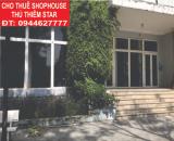 CHÍNH CHỦ CHO THUÊ SHOPHOUSE THỦ THIÊM STAR - 3 MẶT TIỀN