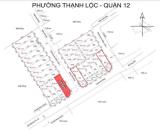 Bán lô góc 2 mặt tiền Thạnh Lộc 27, P. Thạnh Lộc, Quận 12 _ Ngay chung cư Thạnh Lộc
