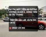 9x17M, Mặt tiền An Dương Vương Quận 6 - Dòng tiền 50 tr/ tháng