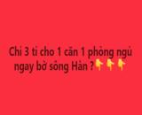 Căn 1PN+ Symphony 5 tầng 20 view trực diện biển Mỹ Khê giá 2 tỉ 9 thanh toán tiến độ 4 năm