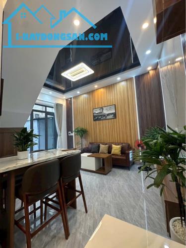 Bán nhà Quận 6 – Nhà mới 3 tầng Bà Hom, nở hậu 8.2m, tặng full nội thất, gần chợ Phú Lâm, - 2