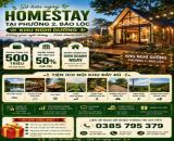 🔥 Chỉ 500 TRIỆU sở hữu Homestay nghỉ dưỡng tại Phường 2 Bảo Lộc