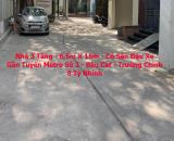 NHÀ 3 TẦNG – NGANG 6,5M – CÓ SÂN ĐẬU XE – CHỈ 8 TỶ NHỈNH