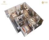 Bán Căn 3PN 81m2  Tầng 21 Siêu Phẩm ! Dự Án Mangala Complex Song Khê Nội Hoàng Bắc Ninh