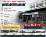 352M² ĐẤT + NHÀ 5 PHÒNG NGỦ - SÂN RỘNG, ĐƯỜNG 6M - GIÁ 8,4 TỶ TẠI TÂN HÒA, BIÊN HÒA