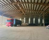Cho thuê nhà xưởng, kho bãi Phú Giáo, Bình Dương, 6000m2, giá thuê 300tr/tháng.