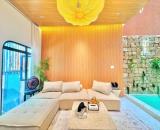 Ở NGHỈ DƯỠNG hoặc THUÊ AIRBNB TỐT 3 tầng hồ bơi PHAN BÔI nở hậu ĐẸP