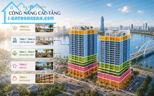 ở hữu CH view Sông Hàn chỉ từ 2x tỷ thanh toán linh hoạt, phù hợp an cư - dòng tiền