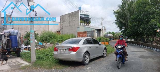 Đất hẻm ô tô thông, gần Cầu Rạch Tra, 4,6x25m, 590tr.
