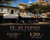 Bán Mặt Tiền Đường Yersin P. Bến Thành Q1 8,2x18m (153m2) Xây Cao Tầng Giá 120 Tỷ