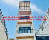 NHÀ 58M² – NGANG 4,6M – HẺM Ô TÔ – TIỆN XÂY MỚI – 5,3 TỶ ÍT