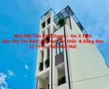 NHÀ MẶT TIỀN KINH DOANH – 4M X 15M – 11 TỶ ÍT – TIỆN XÂY MỚI