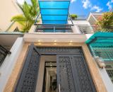 Chỉ hơn 4 tỷ, Nhà 3 tầng Bình Thạnh, Nơ Trang Long diện tích 33m² ,HXH cách 1 căn nhà