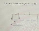 BÁN ĐẤT THƯ PHÚ, CHƯƠNG DƯƠNG, KHU C OLIMPIC, 40M2, GIÁ 2.6 TỶ. 0888229559
