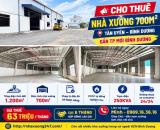 CHO THUÊ 700M2 NHÀ XƯỞNG TÂN UYÊN GẦN TP MỚI BÌNH DƯƠNG GIẤY TỜ ĐẦY ĐỦ