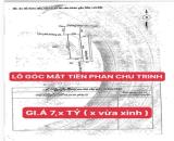 ĐẤT MẶT TIỀN PHAN CHU TRINH ,PHƯỜNG THUẬN HÓA ,TP HUẾ