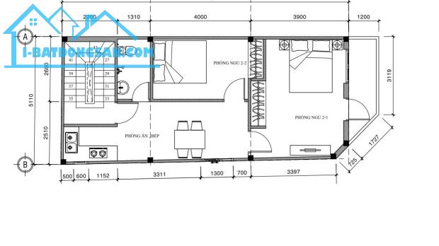Cho thuê căn hộ tầng 1 Quang Trung, Gò Vấp – 62m², 2 phòng ngủ - 1